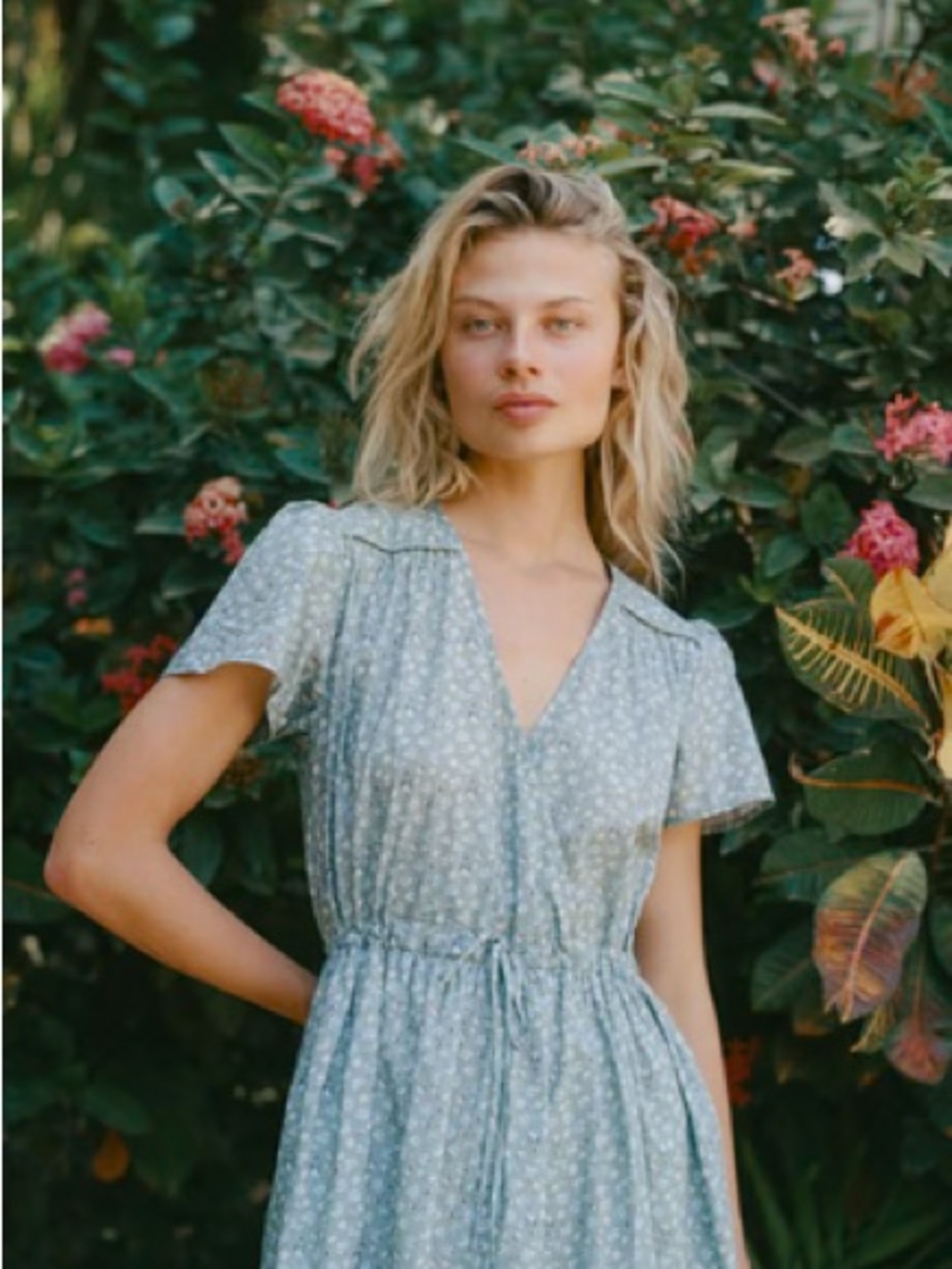 Christy Dawn Dawn Dress in Rare Verte Tulips print
